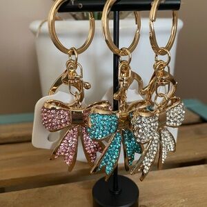 Sparkling Bow Keychains (NWT) Pick One!